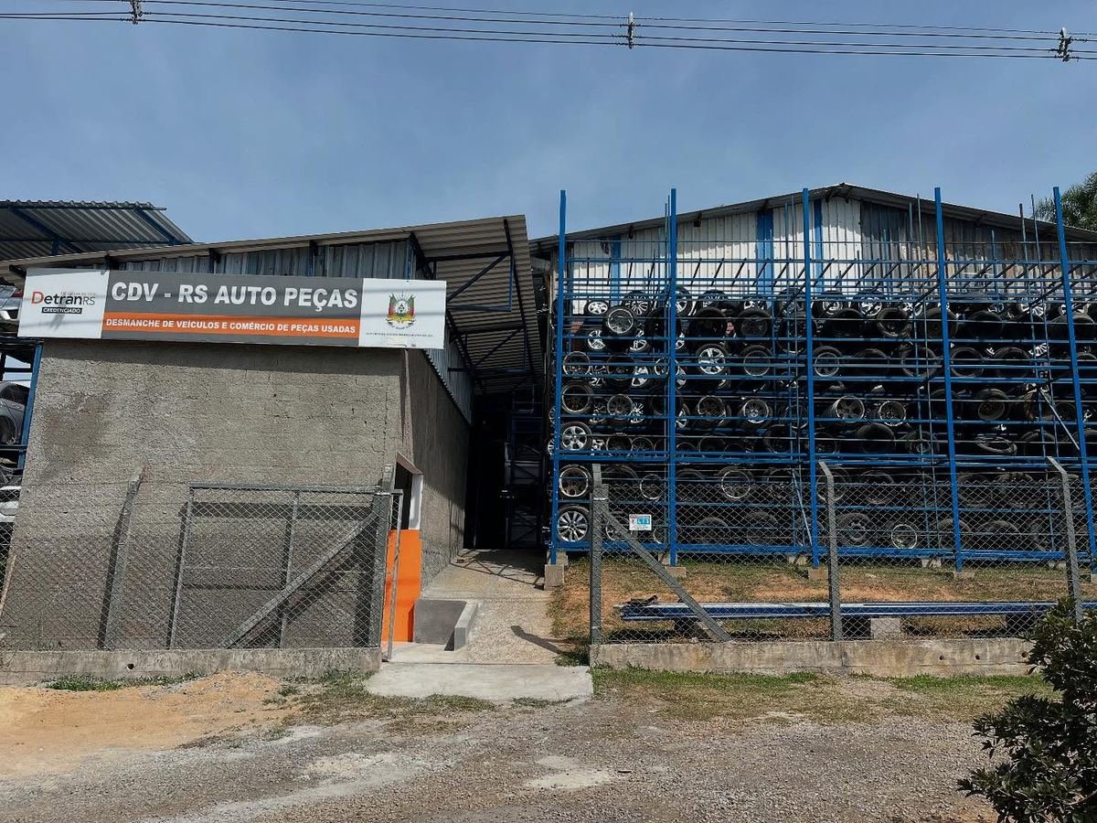 Fachada da RS Auto Peças